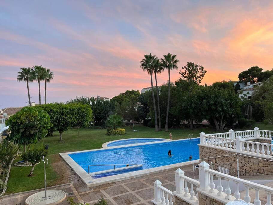 Apartment Duplex In Residential Complex With Pool Altea