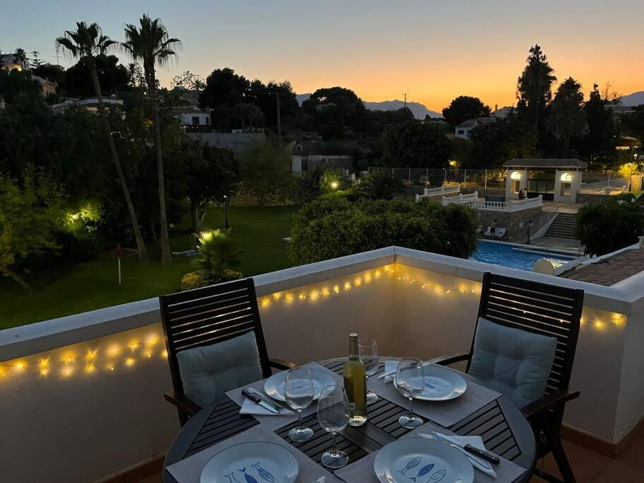 Apartment Duplex In Residential Complex With Pool Altea