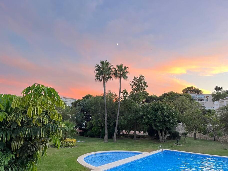 Apartment Duplex In Residential Complex With Pool Altea
